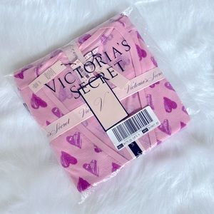 NWT! PINK VICTORIA SECRET VALENTINES DAY PAJAMA SHORT SET! So Sweet!!!